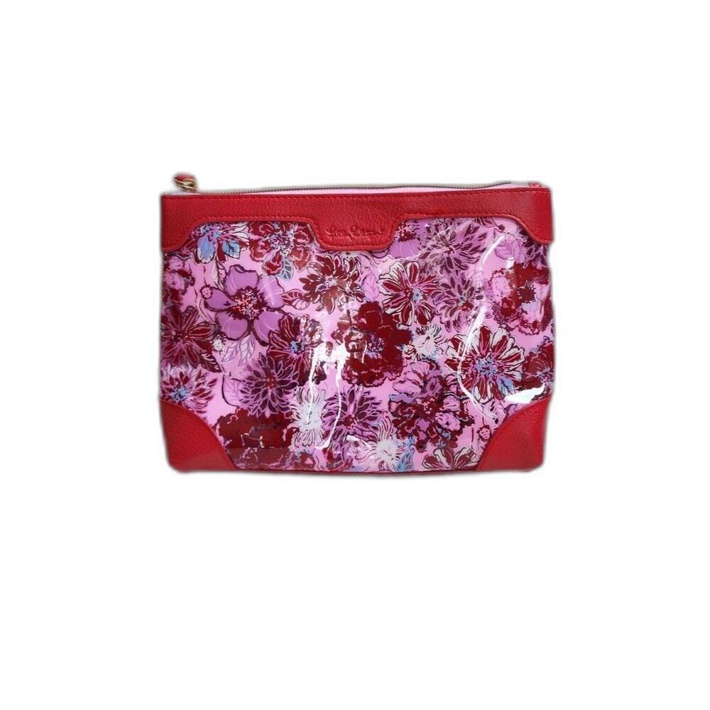 Lilly Pulitzer "In The Wild Flowers" Printed Pouch - Lilac Thistle